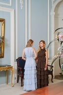 Marli Solid Chiffon Maxi Jurk