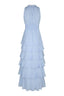 Marli Solid Chiffon Jurk