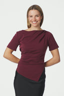 Rasmine Soft Blouse | Neo Noir