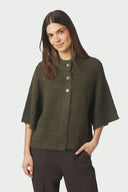 Benuta Gebreide Fluffy Cardigan | Neo Noir