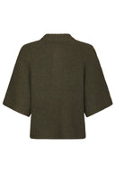 Benuta Gebreide Fluffy Cardigan | Neo Noir