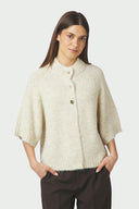 Benuta Fluffy Gebreide Cardigan | Neo Noir