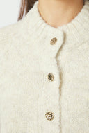 Benuta Fluffy Gebreide Cardigan | Neo Noir