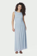 Cludine Maxi Mesh Dress | Neo Noir