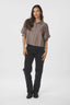 etta-soft-gestreepte-strass-hemd-blouse-brown-neo-noir-model-vooraanzicht-2