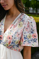 Shena Flower Print Dress | Neo Noir