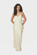 Colly Satijnen Maxi Jurk | Neo Noir