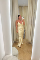 Colly Satijnen Maxi Jurk | Neo Noir