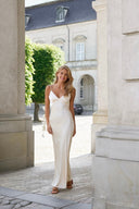 Colly Satin Maxi Dress | Neo Noir