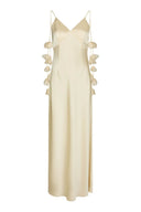 Colly Satijnen Maxi Jurk | Neo Noir