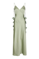 Colly Satijnen Maxi Jurk