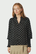 Camisa Polka Dot Blouse