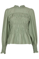 possa-smock-blouse-dusty-green-neo-noir-productfoto-vooraanzicht-1