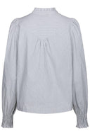 Astrida Gestreepte Strass Hemd Blouse | Neo Noir