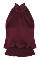 jos-drapy-satijnen-effen-halter-top-burgundy-bordeaux-neo-noir-productfoto-vooraanzicht-1
