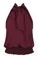 jos-drapy-satijnen-effen-halter-top-burgundy-bordeaux-neo-noir-productfoto-achteraanzicht-1