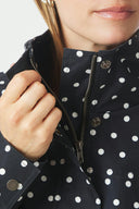 callisa-polka-dot-jas-black-zwart-neo-noir-modelfoto-detail-1