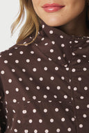 Callisa Polka Dot Jas  | Neo Noir