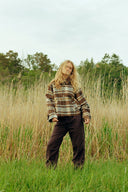 quinn-geruite-korte-mantel-jas-mix-camel-neo-noir-lookfoto-vooraanzicht-3