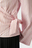 tifuna-gestreepte-wrap-blouse-lichtroze-neo-noir-modelfoto-detail-1
