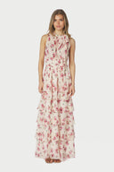 Marli Amazing Chiffon Bloemen Jurk | Neo Noir