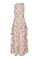 Marli Amazing Chiffon Bloemen Jurk | Neo Noir