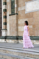 Marli Polka Dot Maxi Chiffon Dress ⏐Neo Noir