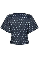 Anela Polka Dot Blouse | Neo Noir