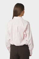Emmana Cropped Poplin Hemd Blouse | Neo Noir