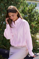 Emmana Cropped Poplin Hemd Blouse | Neo Noir