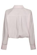 Emmana Cropped Poplin Hemd Blouse | Neo Noir