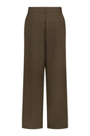 Calina Structure Wrap Pantalon Geklede Broek | Neo Noir