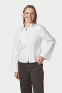 Rosa Oxford Gecentreerde Hemd Blouse | Neo Noir