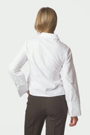 Rosa Oxford Gecentreerde Hemd Blouse | Neo Noir