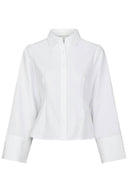 Rosa Oxford Gecentreerde Hemd Blouse | Neo Noir