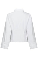 Rosa Oxford Gecentreerde Hemd Blouse | Neo Noir