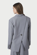 Aarielle Structure Oversized Blazer | Neo Noir