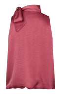Veda Satijnen Halter Top | Neo Noir