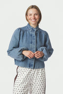Tirsa Denim Jeans Jas | Neo Noir