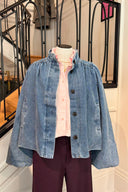 Tirsa Denim Jeans Jacket | Neo Noir