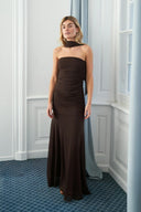 misi-mesh-jurk-brown-neo-noir-modelfoto-vooraanzicht-1