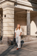 Essiall Linen Trousers | Neo Noir