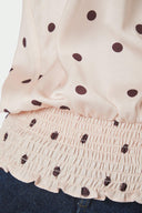 Jos-Polka-Dot-Halter-Top-Light-Pink-Neo-Noir-modelfoto-detail-1