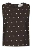 Polly Polka Dot Top | Neo Noir