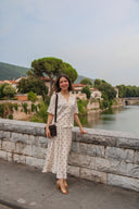 Bovary Dotted Midi Rok | Neo Noir
