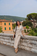 Bovary Dotted Midi Rok | Neo Noir