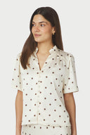 Torana Polka Dot Blouse | Neo Noir