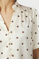 Torana Polka Dot Blouse | Neo Noir
