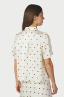 Torana Polka Dot Blouse | Neo Noir