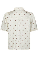 Torana Polka Dot Blouse | Neo Noir